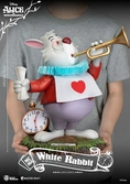 Alice au pays des merveilles statuette master craft the white rabbit 36 cm