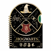 Harry potter bloc-notes spinner hogwarts (carton de 6)
