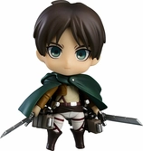 Attack on titan figurine nendoroid eren yeager: survey corps ver. 10 cm