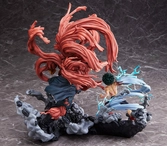 My hero academia statuette pvc super situation izuku midoriya vs. muscular 30 cm