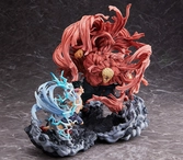 My hero academia statuette pvc super situation izuku midoriya vs. muscular 30 cm