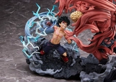 My hero academia statuette pvc super situation izuku midoriya vs. muscular 30 cm
