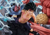 My hero academia statuette pvc super situation izuku midoriya vs. muscular 30 cm