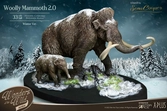Historic creatures the wonder wild series statuette the woolly mammoth 2.0 22 cm