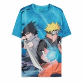Naruto shippuden t-shirt naruto & sasuke (xl)