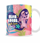 Lilo & stitch - mug - 315 ml - angel
