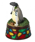 Mon voisin totoro - totoro arrêt de bus - boite à secrets 60x83x60mm