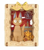 Kiki la petite sorciere - jiji - théâtre de papier style bois