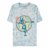 Pokemon t-shirt pixel greninja clair (m)
