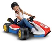 Mario kart véhicule électrique 1/1 ride-on racer 24v