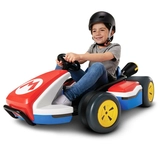 Mario kart véhicule électrique 1/1 ride-on racer 24v