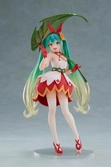 Hatsune miku wonderland statuette pvc hatsune miku thumbelina 18 cm