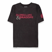 Dungeons & dragons t-shirt logo rouge (xl)