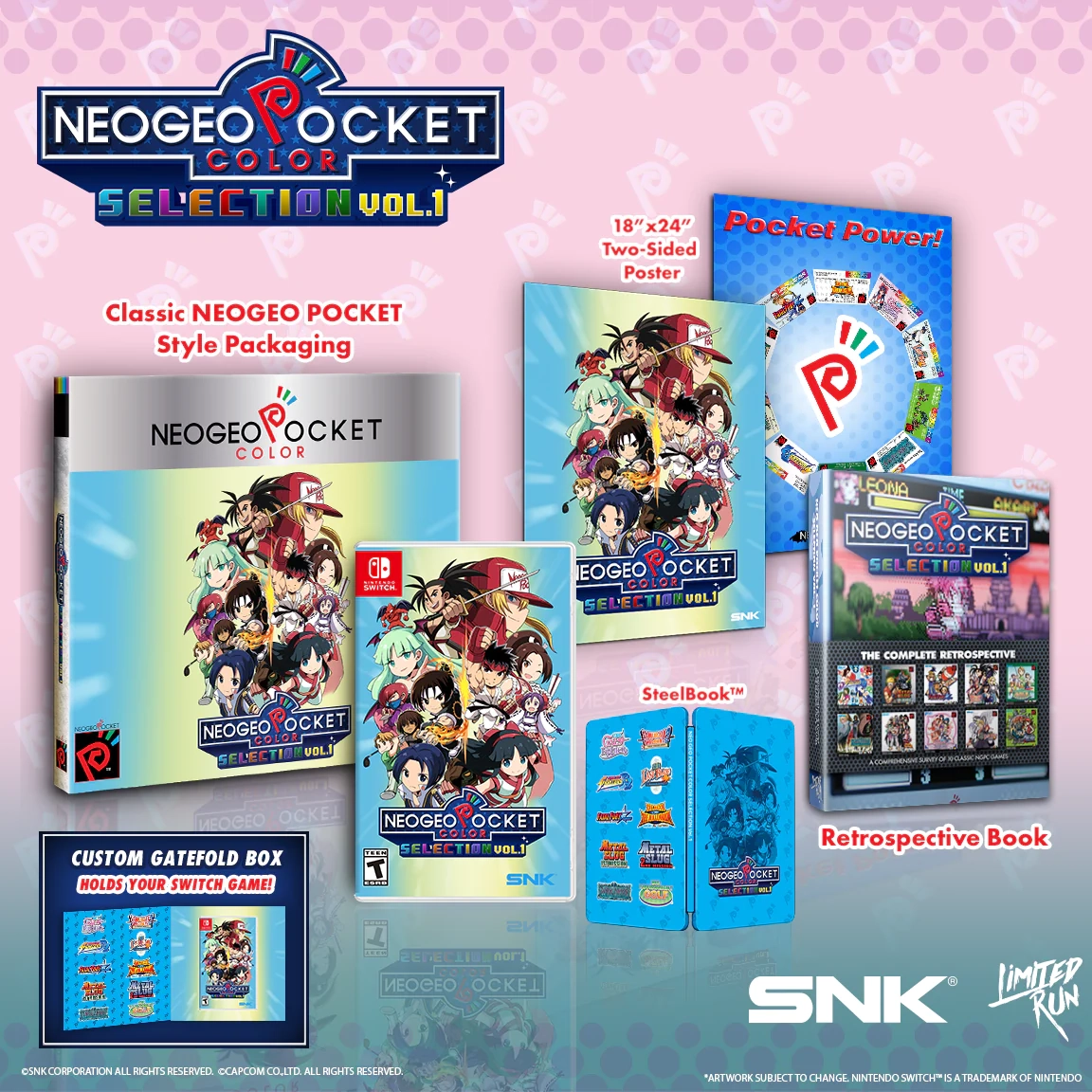 NeoGeo Pocket Color Selection Vol Classic Edition Nintendo