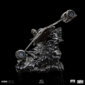 Le livre de boba fett statuette 1/20 demi art scale mando's n-1 starfighter 60 cm