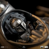 Le livre de boba fett statuette 1/20 demi art scale mando's n-1 starfighter 60 cm