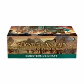 Magic the gathering le seigneur des anneaux : chroniques de la terre du milieu présentoir boosters de draft (36) francais