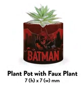 Dc - batman - faux pot à plantes 6.5cm