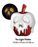 Blanche-neige - pomme - porte-bougie 7.5cm