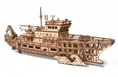 Mécanisme 3d en bois - yacht d'exploration - 565pcs