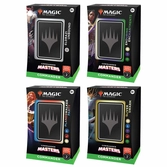 Magic the gathering masters présentoir decks commander (4) anglais