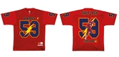 Dc - the flash - t-shirt sports us replica unisex (xxl)