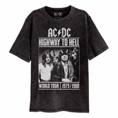 Ac/dc - highway to hell ( acid wash)