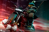 Les tortues ninja statuette 1/4 the last ronin on bike 53 cm