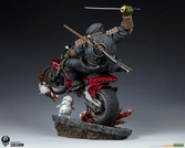 Les tortues ninja statuette 1/4 the last ronin on bike 53 cm