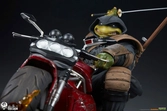Les tortues ninja statuette 1/4 the last ronin on bike 53 cm