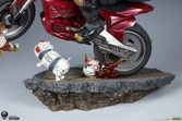 Les tortues ninja statuette 1/4 the last ronin on bike 53 cm