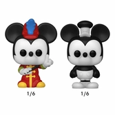 Disney pack 4 figurines bitty pop! vinyl mickey 2,5 cm