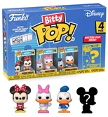 Disney pack 4 figurines bitty pop! vinyl minnie 2,5 cm