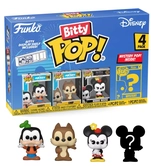 Disney pack 4 figurines bitty pop! vinyl goofy 2,5 cm