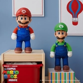 Super mario bros. le film peluche luigi 30 cm