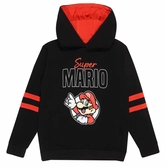 Nintendo super mario - circle pose kids varsity hoody