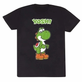 Nintendo super mario - yoshi name tag (unisex tee)