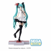Hatsune miku: project diva mega39's statuette luminasta pvc hatsune miku -supreme- 18 cm