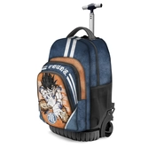 Dragon ball z - kamehameha - sac à dos trolley '32x27x47cm'