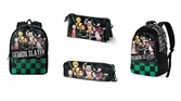 Demon slayer - kimetsu no yaiba - sac à dos fight '31x18x44cm'