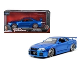 Fast & furious - brian's nissan skyline gt-r - 1:24
