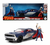 Marvel - thor & 2015 dodge challenger srt8 hellcat - 1:24