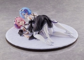 Re:zero starting life in another world statuette pvc 1/7 ram & rem 9 cm