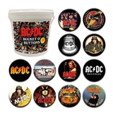 Image produit « Ac/dc - seau de 144 badges 3.2cm »