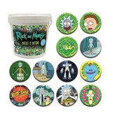 Rick et morty- seau de 144 badges 3.2cm
