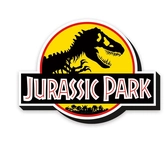 Jurassic park - logo - gros aimant