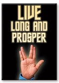 Star trek - main - aimant 6.3x8.9cm