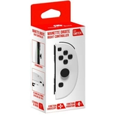 Manette type joy-con droit blanche