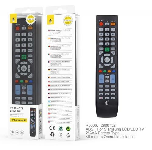 Télécommande universelle pour tv samsung lcd/led- r5636-contrôle 8m - noir