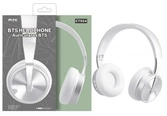 Casque bluetooth genesis avec micro- fm/sd/audio- ct954- blanc